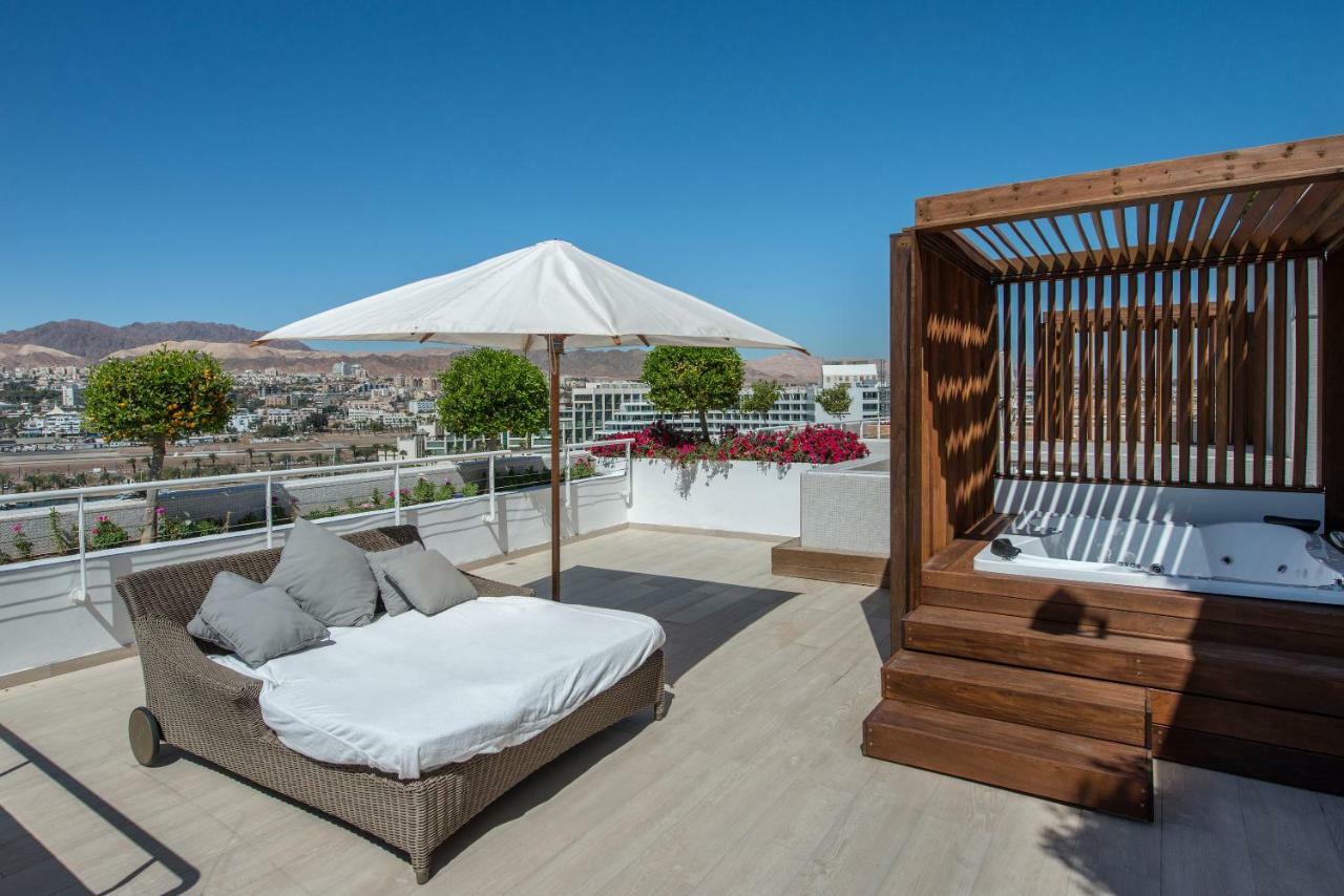 King Solomon By Isrotel Collection Eilat Exterior foto Rooftop at the Hilton Tel Aviv
